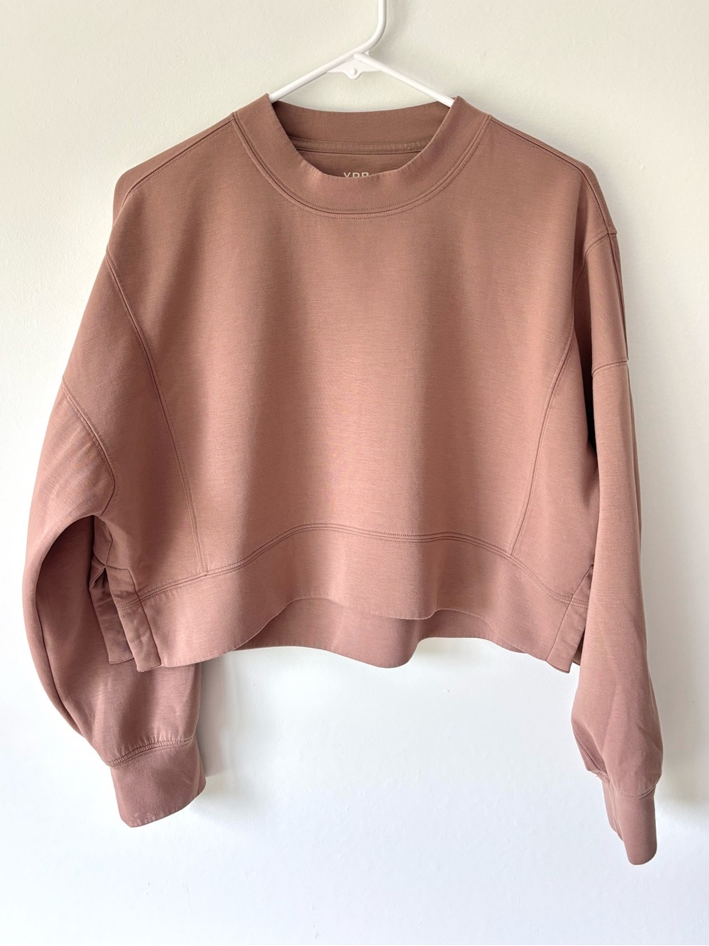 YPB Your Personal Best Abercrombie & Fitch Brown Cropped Pullover Sweatshirt